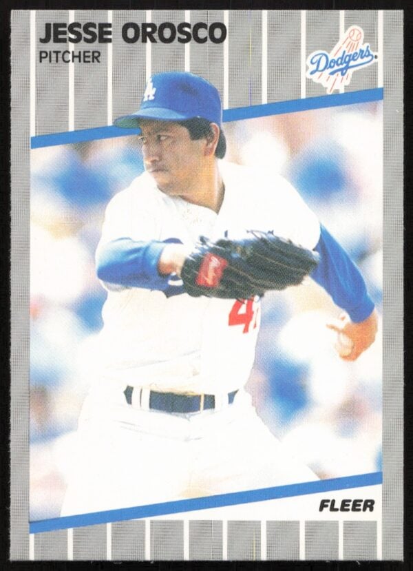 1989 Fleer Jesse Orosco #68 (Front)