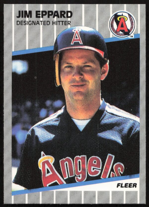 1989 Fleer Jim Eppard #476 (Front)