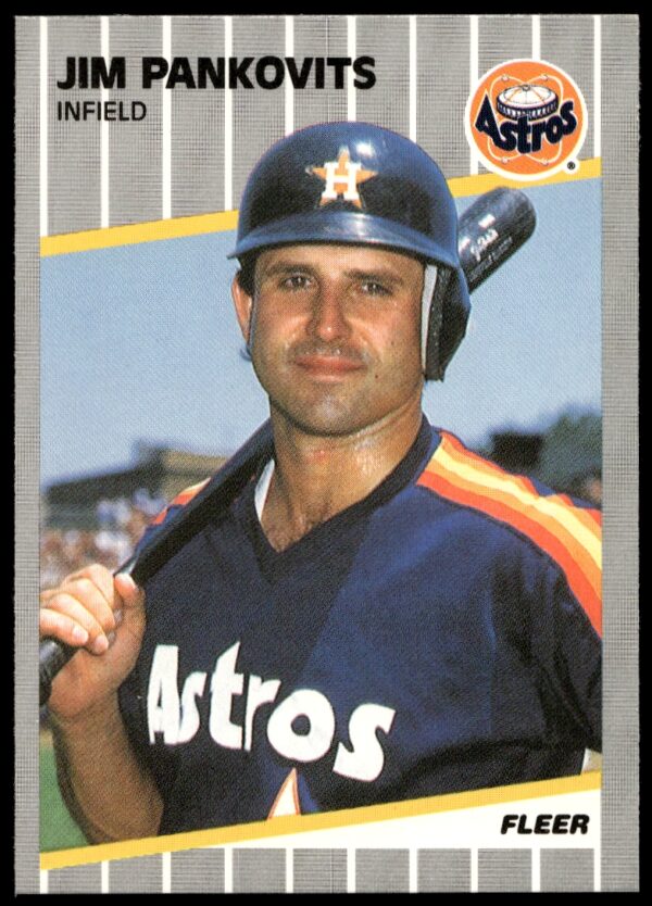 1989 Fleer Jim Pankovits #363 (Front)