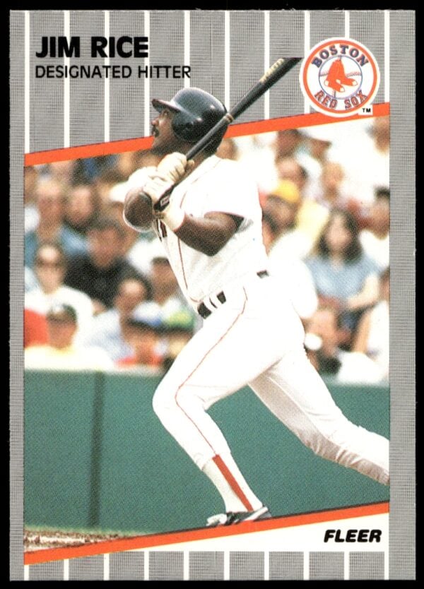 1989 Fleer Jim Rice #97 (Front)