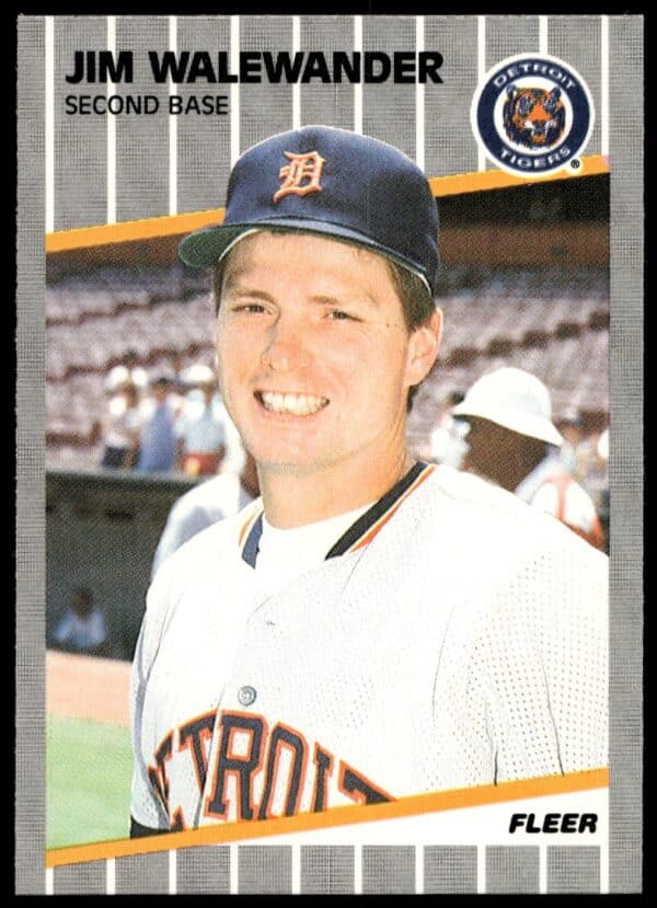 1989 Fleer Jim Walewander #150 (Front)