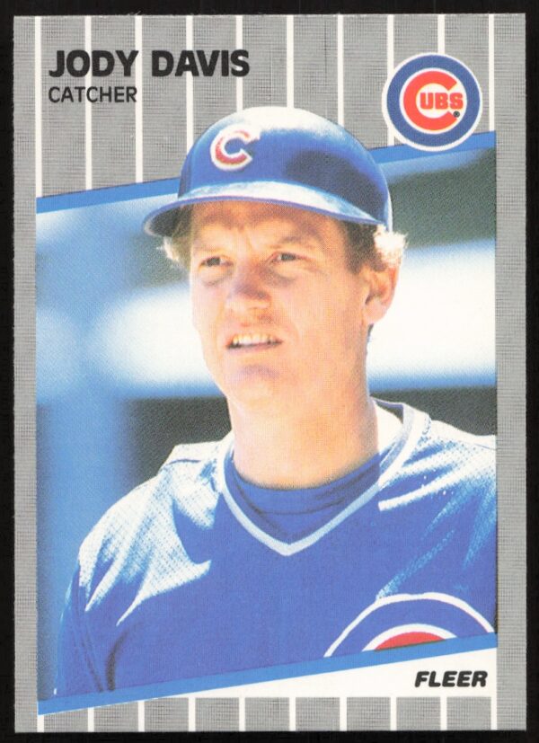 1989 Fleer Jody Davis #421 (Front)