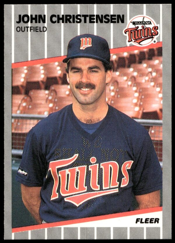 1989 Fleer John Christensen #108 (Front)