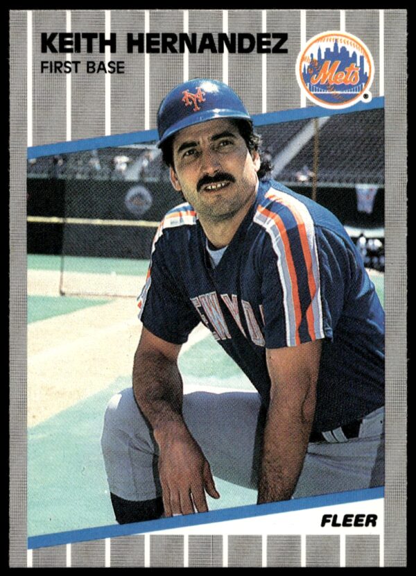 1989 Fleer Keith Hernandez #37 (Front)