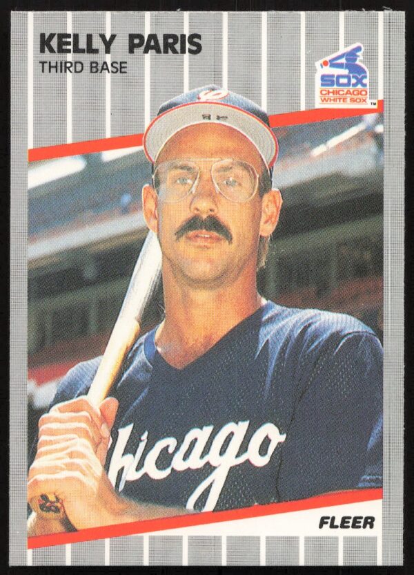 1989 Fleer Kelly Paris #506 (Front)