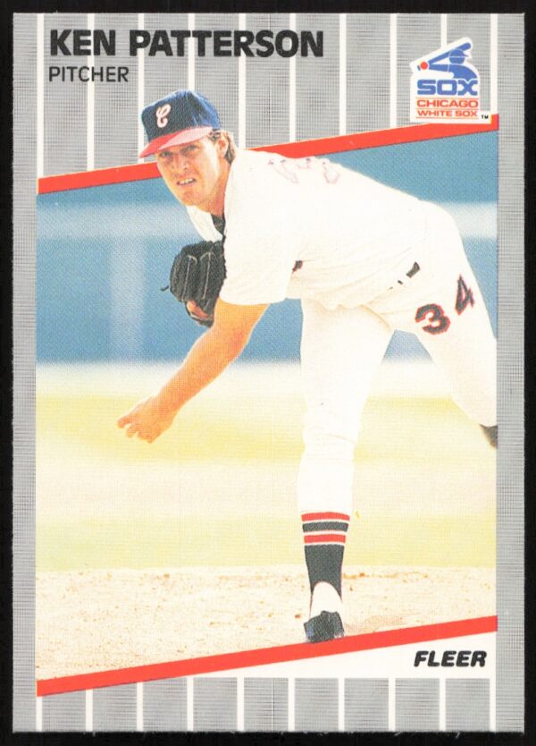 1989 Fleer Ken Patterson #508 (Front)