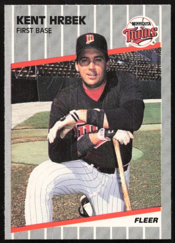 1989 Fleer Kent Hrbek #116 (Front)