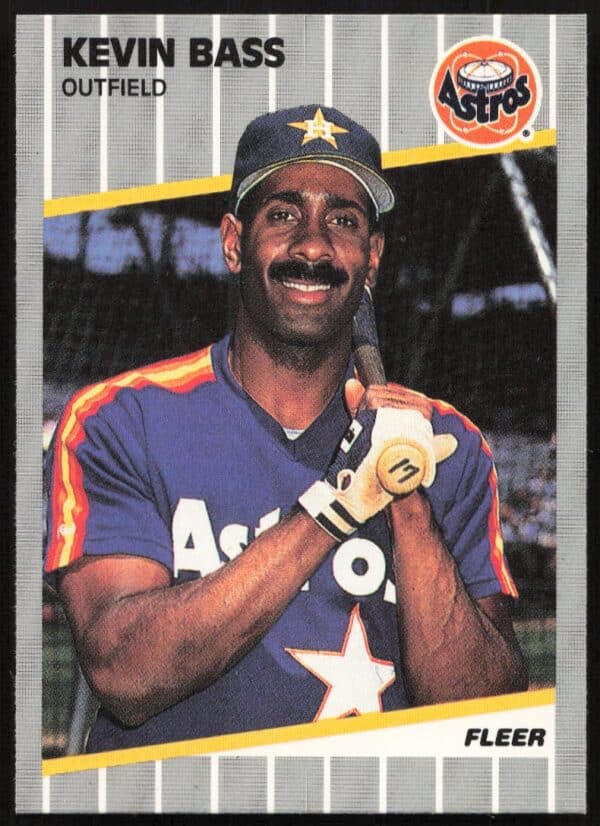 1989 Fleer Kevin Bass #351 (Front)