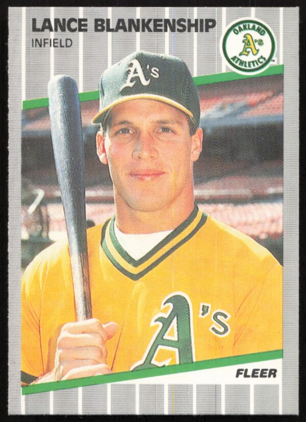 1989 Fleer Lance Blankenship #2 (Front)