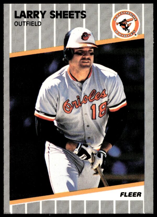 1989 Fleer Larry Sheets #620 (Front)