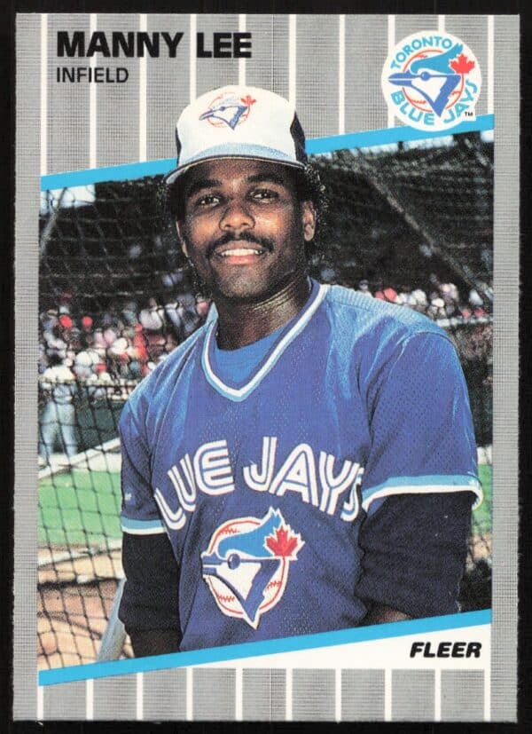 1989 Fleer Manny Lee #238 (Front)