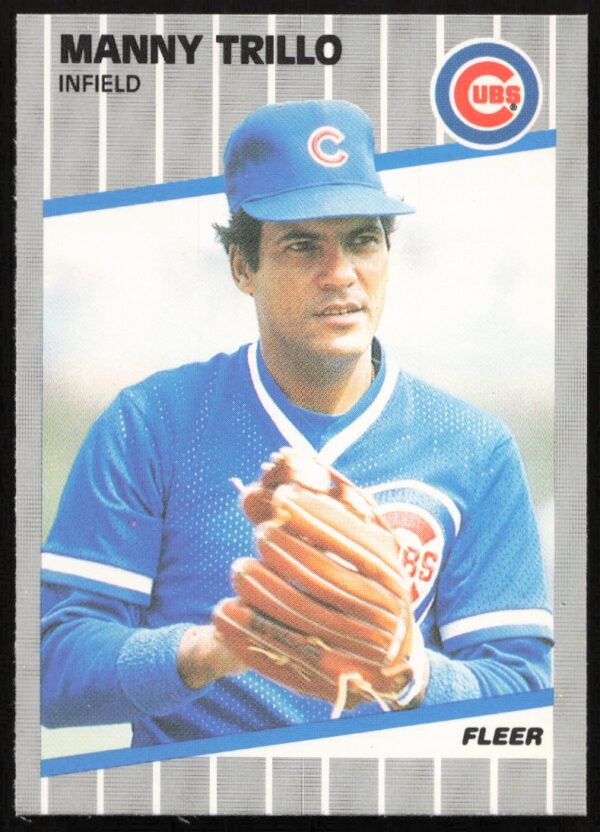 1989 Fleer Manny Trillo #440 (Front)