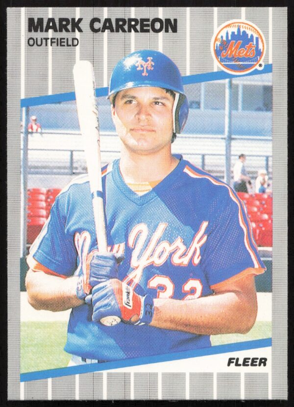 1989 Fleer Mark Carreon #29 (Front)