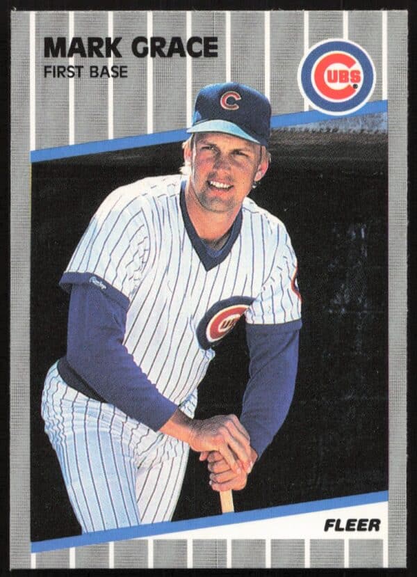 1989 Fleer Mark Grace #426 (Front)