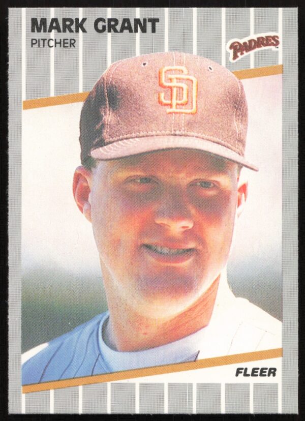 1989 Fleer Mark Grant #304 (Front)