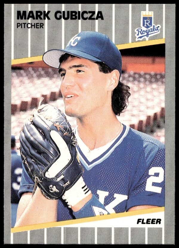 1989 Fleer Mark Gubicza #283 (Front)