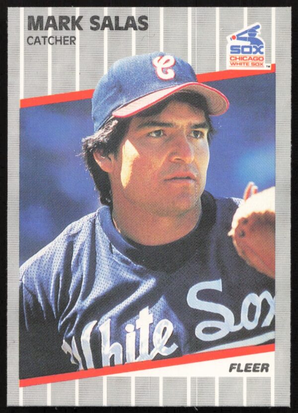 1989 Fleer Mark Salas #511 (Front)