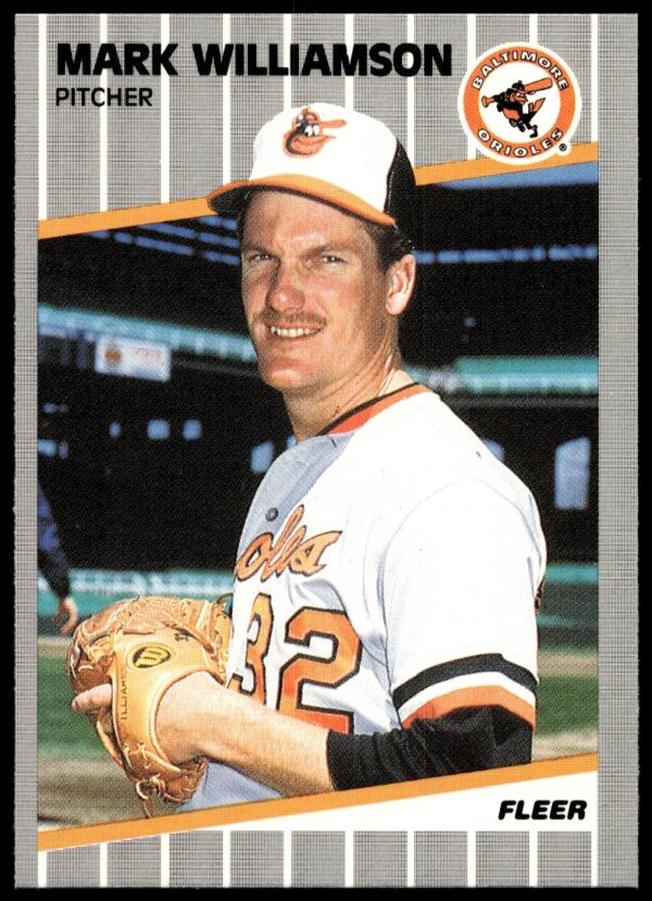 1989 Fleer Mark Williamson #626 (Front)