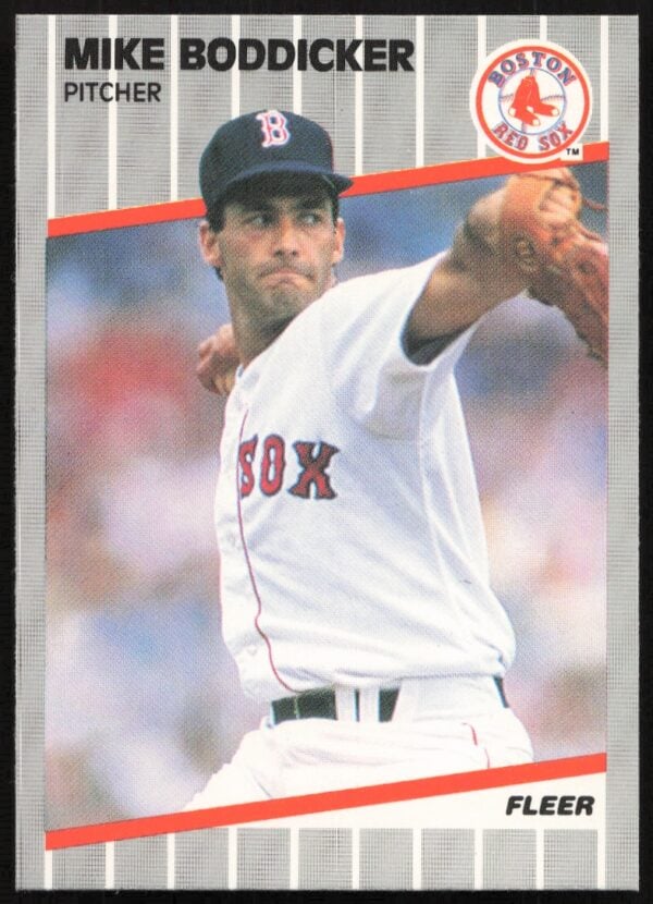 1989 Fleer Mike Boddicker #80 (Front)