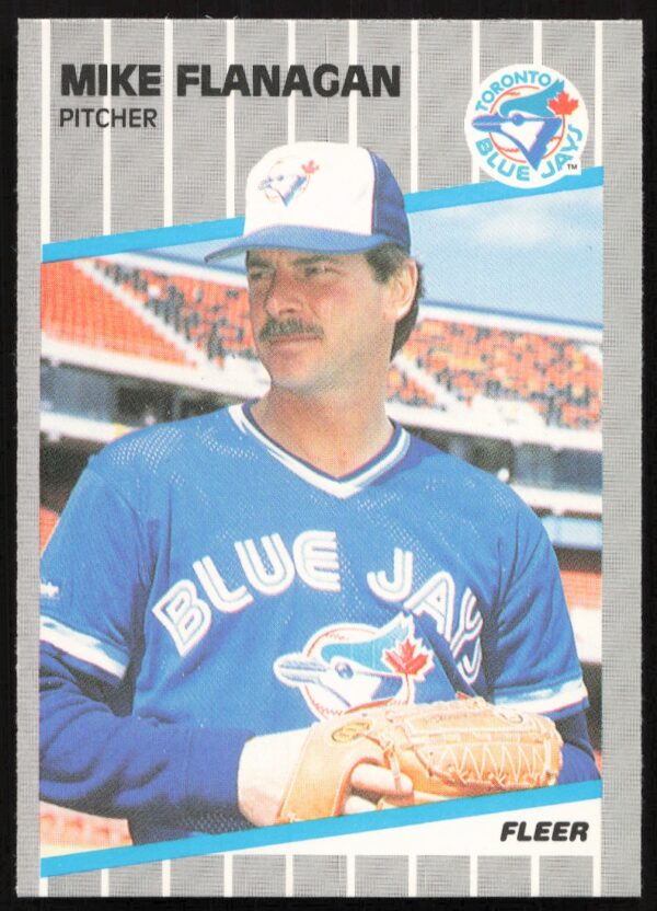 1989 Fleer Mike Flanagan #233 (Front)