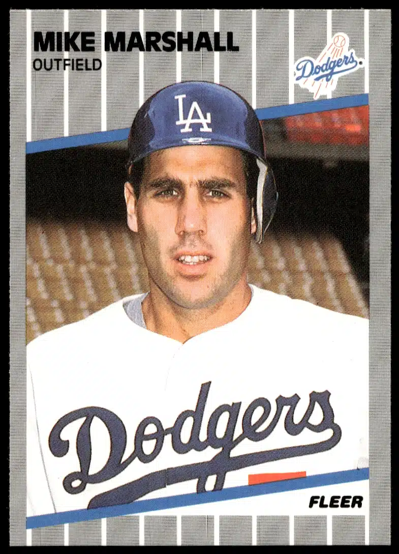 1989 Fleer Mike Marshall #66 (Front)