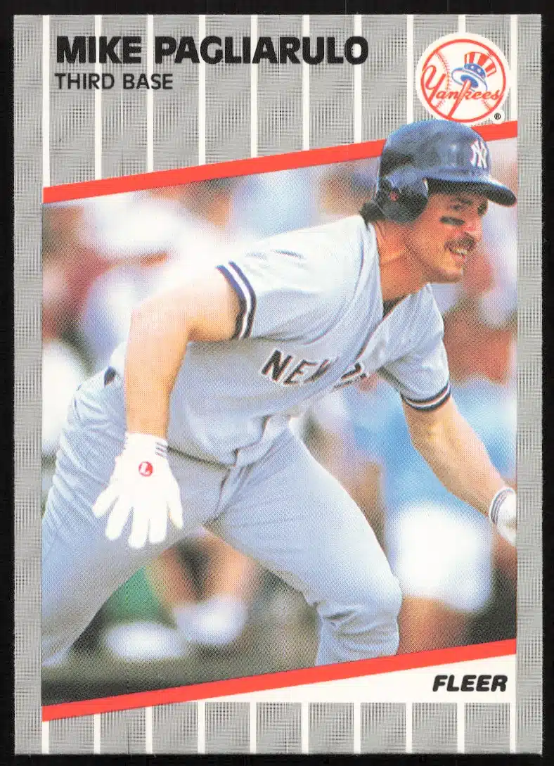 1989 Fleer Mike Pagliarulo #262 (Front)