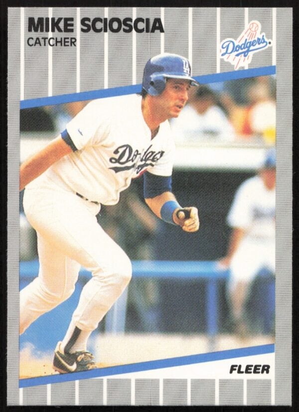 1989 Fleer Mike Scioscia #71 (Front)