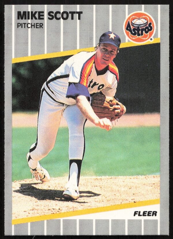 1989 Fleer Mike Scott #367 (Front)