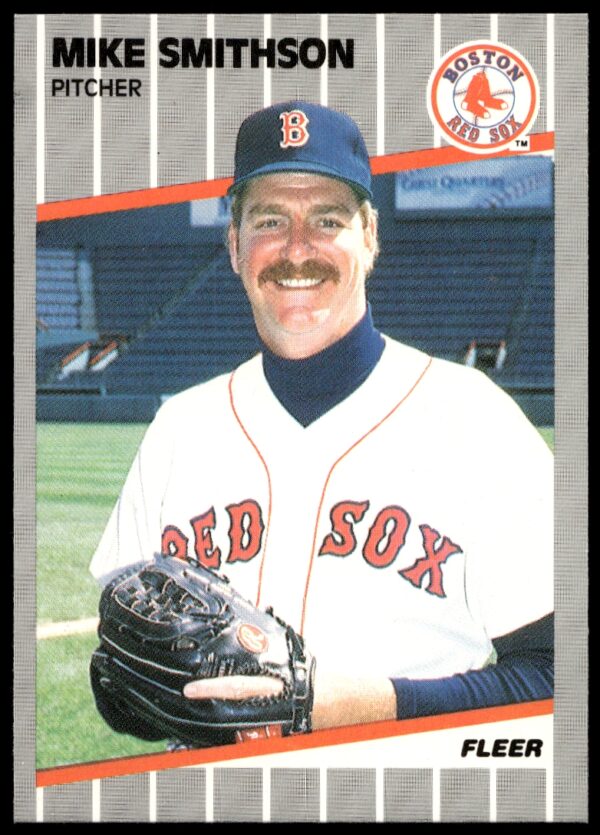 1989 Fleer Mike Smithson #100 (Front)