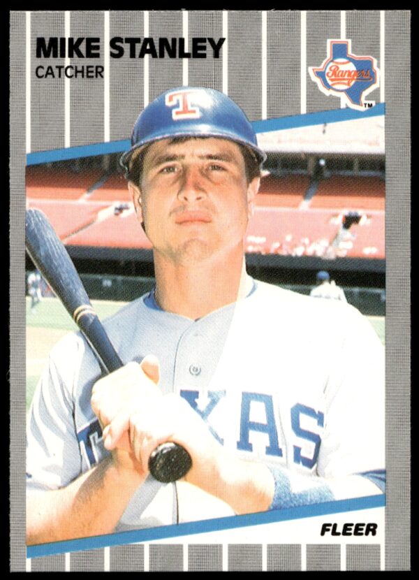 1989 Fleer Mike Stanley #533 (Front)