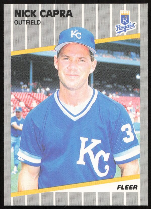 1989 Fleer Nick Capra #279 (Front)