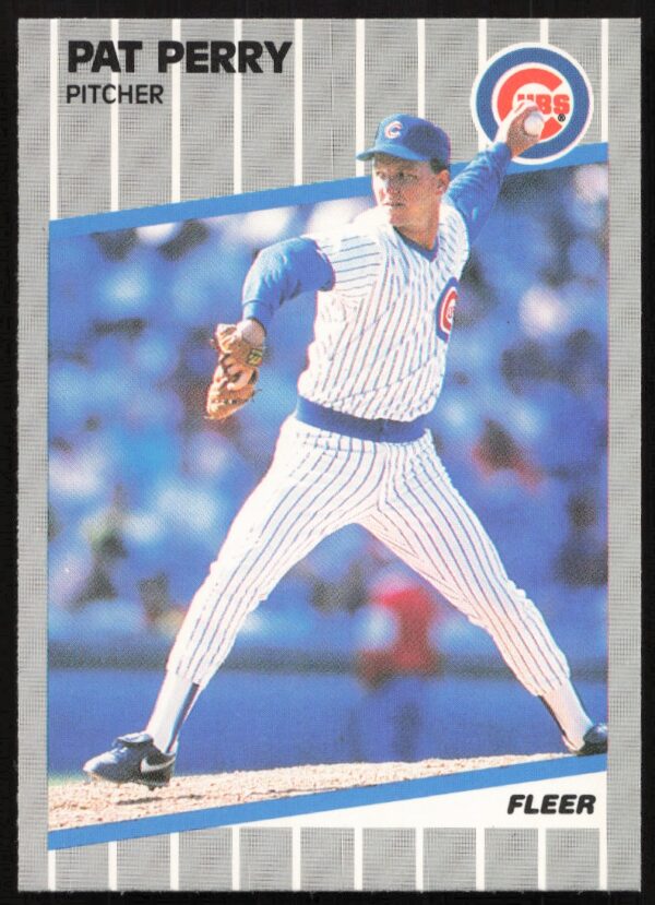 1989 Fleer Pat Perry #435 (Front)