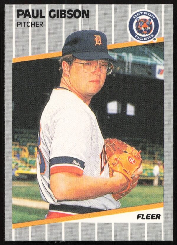 1989 Fleer Paul Gibson #131 (Front)