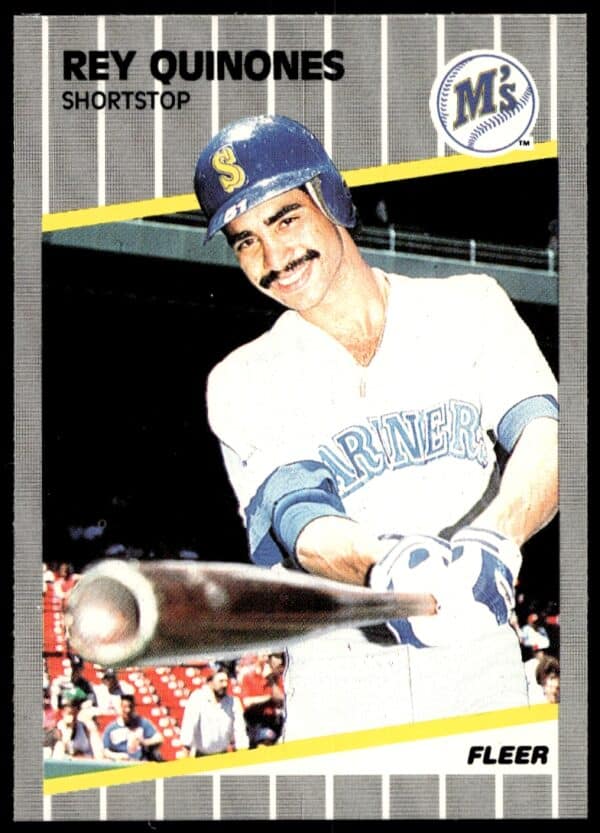 1989 Fleer Rey Quinones #556 (Front)