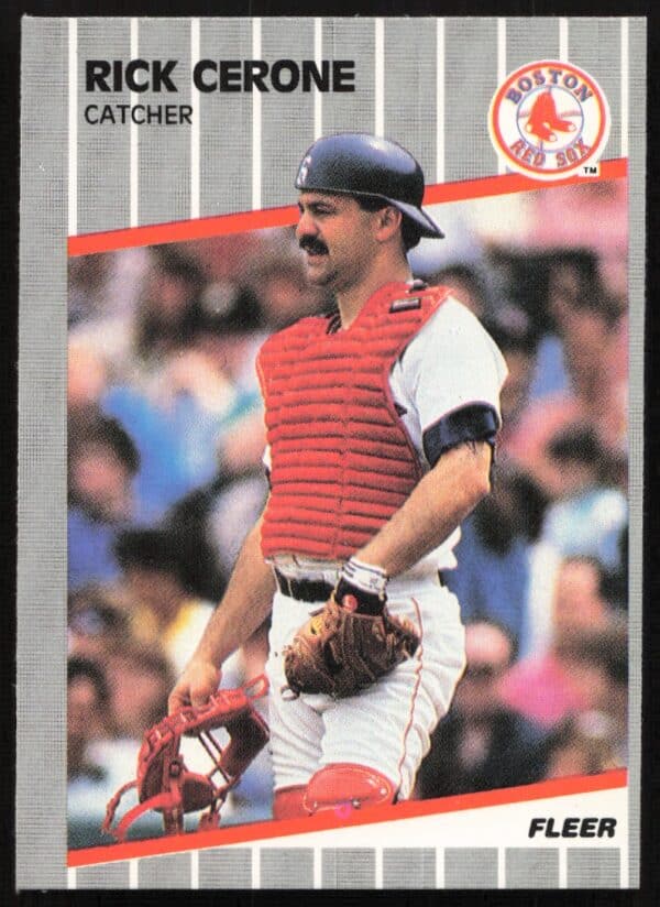 1989 Fleer Rick Cerone #84 (Front)