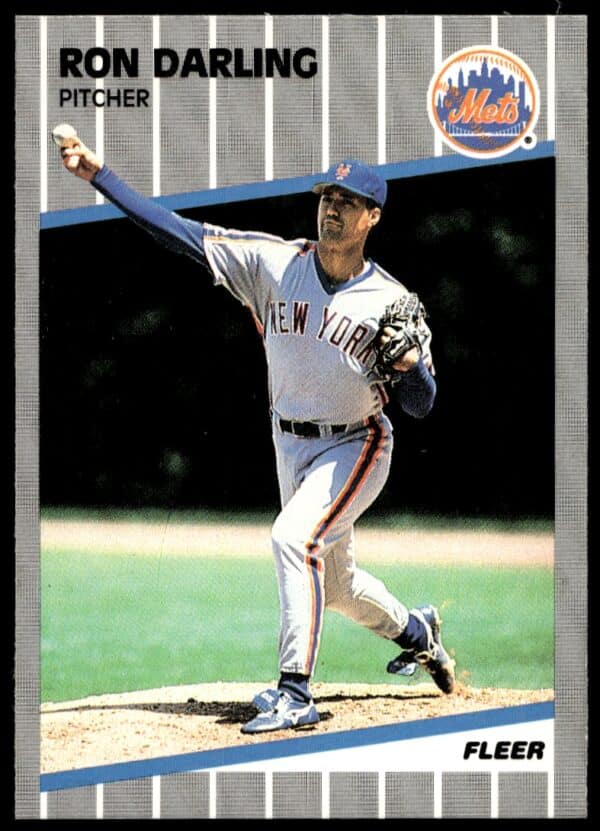 1989 Fleer Ron Darling #32 (Front)