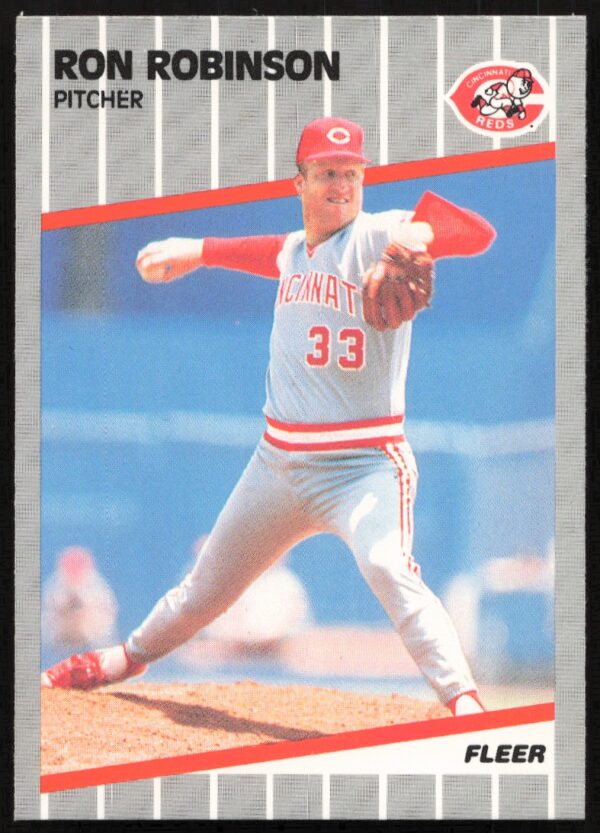 1989 Fleer Ron Robinson #169 (Front)