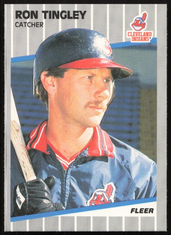 1989 Fleer Ron Tingley #414 (Front)