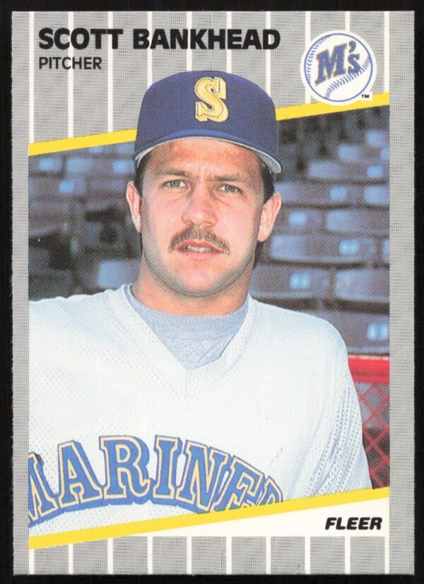 1989 Fleer Scott Bankhead #539 (Front)