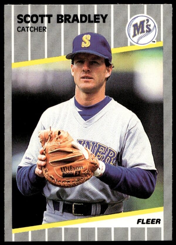 1989 Fleer Scott Bradley #540 (Front)