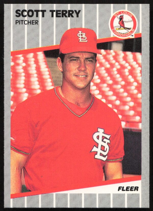 1989 Fleer Scott Terry #464 (Front)