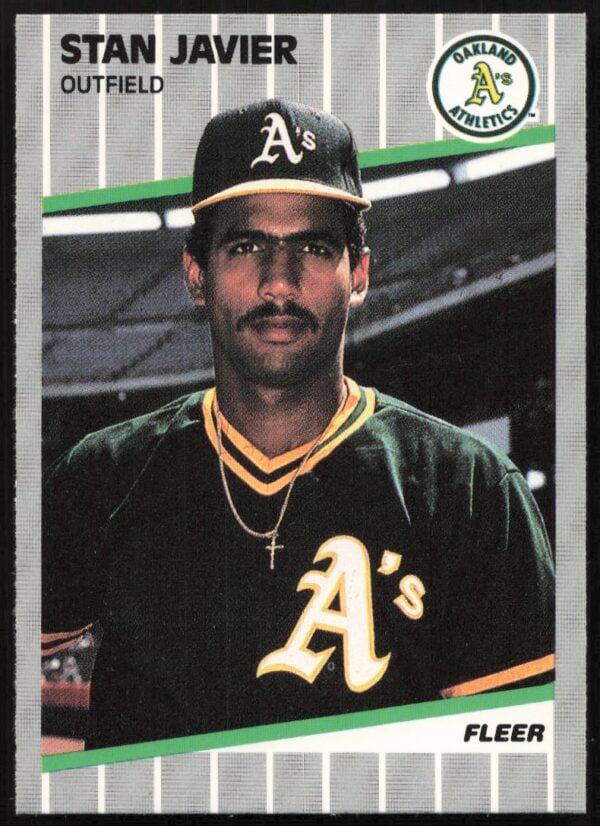 1989 Fleer Stan Javier #13 (Front)