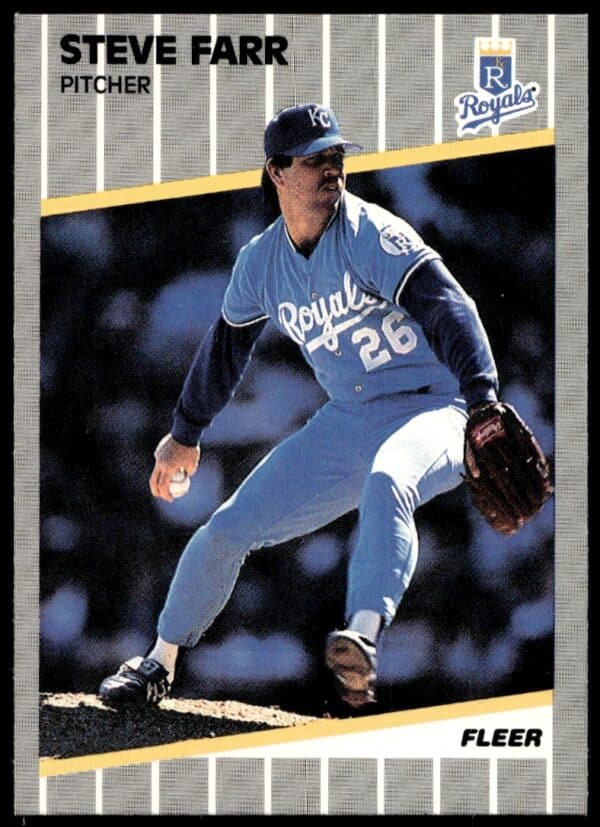 1989 Fleer Steve Farr #281 (Front)