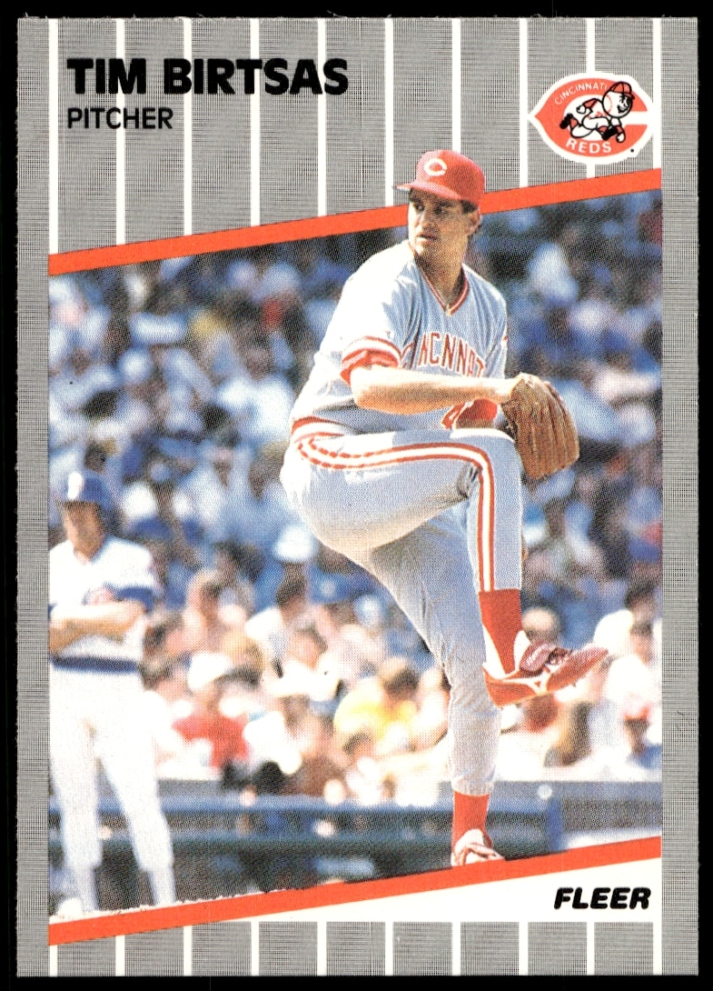 1989 Fleer Tim Birtsas #152 (Front)