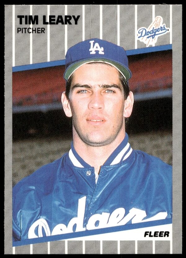 1989 Fleer Tim Leary #65 (Front)