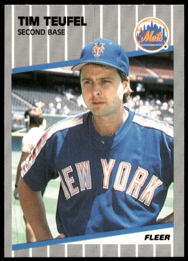 1989 Fleer Tim Teufel #50 (Front)