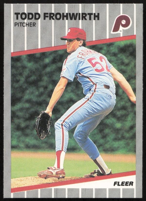 1989 Fleer Todd Frohwirth #567 (Front)