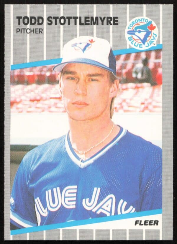 1989 Fleer Todd Stottlemyre #245 (Front)