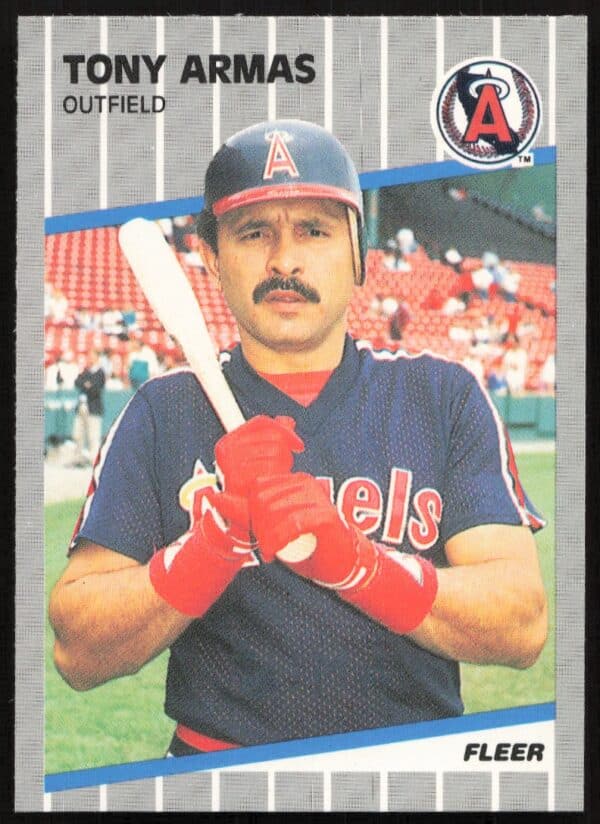 1989 Fleer Tony Armas #467 (Front)