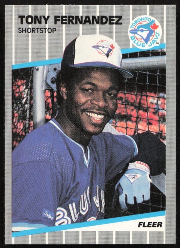 1989 Fleer Tony Fernandez #231 (Front)